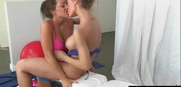  Licks And Kisses Bewteen Horny Amazing Teen Lesbians video-11